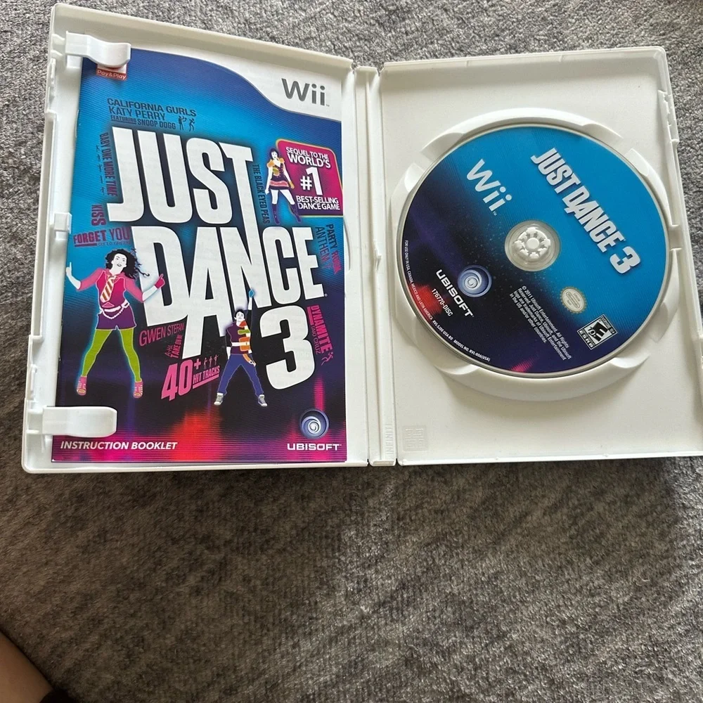 Just Dance 3 (Nintendo Wii) CIB MANUAL KATY PERRY Switch Gaming